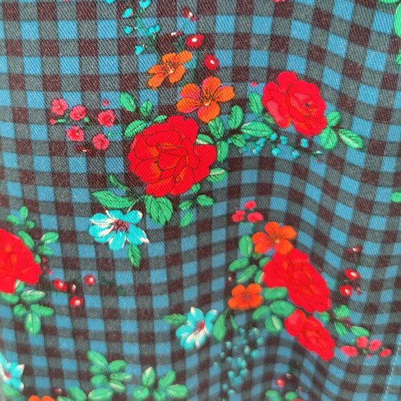 MATILDA JANE Fa La La Shirt Dress Medium Adjustable sleeves - Picture 4 of 7